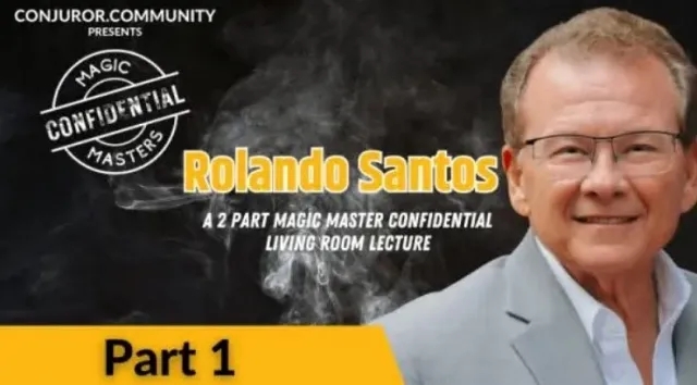 Magic Masters Confidential Rolando Santos Living Room Lecture Pa